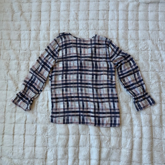 LOFT Outlet - Ruffled Blouse - Picture 2 of 2